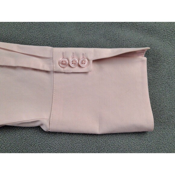 🩷Jones New York Collection Women’s Non-Iron Blouse Pink Size 10 Long Sleeve - Picture 3 of 11